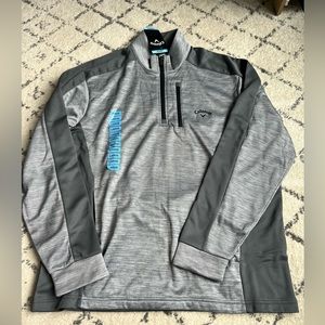 Callaway Golf Quarter Zip NEW WITH TAGS